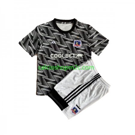 Colo-Colo Bambino Maglia Quarta 2023 Manica Corta (+ Pantaloncini)